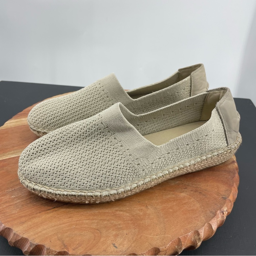 Cole Haan Cloudfeel Stitchlite Espadrille slip on shoes size 9.5 sesame beige - Picture 3 of 7